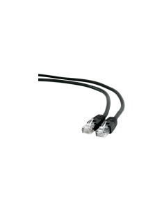 LATIGUILLO GEMBIRD CAT 6 UTP 5METROS NEGRO PP6U-5M/BK