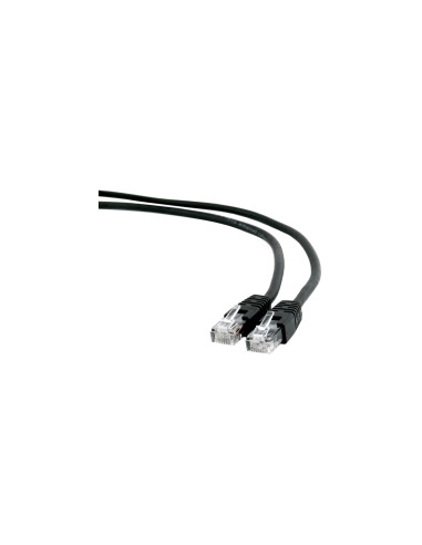 LATIGUILLO GEMBIRD CAT 6 UTP 5METROS NEGRO PP6U-5M/BK