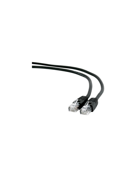 LATIGUILLO GEMBIRD CAT 6 UTP 5METROS NEGRO PP6U-5M/BK