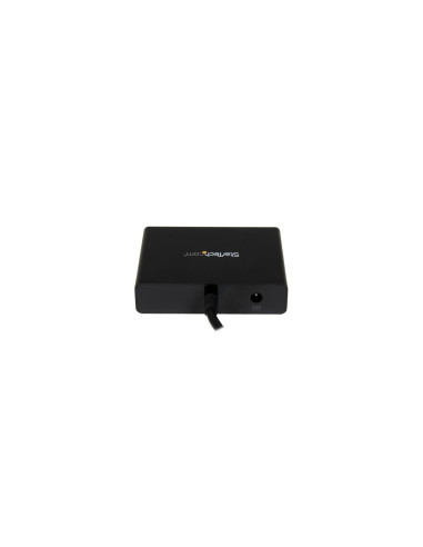 StarTech.com Concentrador MST - DisplayPort a 3x DisplayPort Negro