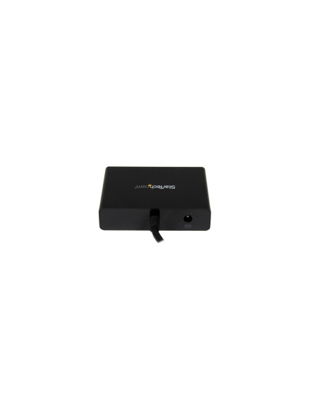 StarTech.com Concentrador MST - DisplayPort a 3x DisplayPort Negro