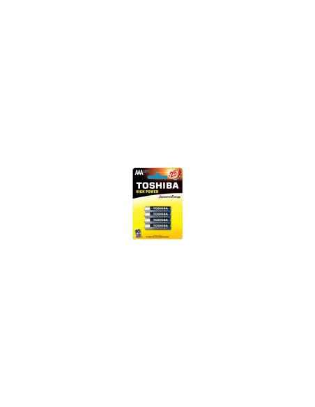 Toshiba LR03GCP BP-4 pila doméstica BaterÍ­a de un solo uso AAA Alcalino
