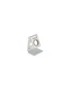 DeLOCK 18428 soporte Soporte activo para teléfono móvil Teléfono móvil/smartphone, Reloj inteligente Plata
