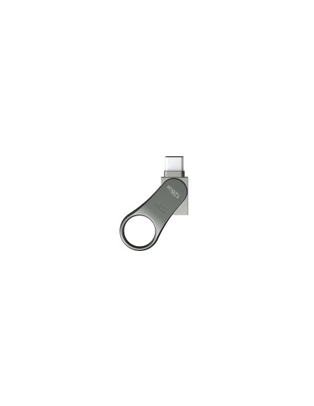 Silicon Power Mobile C80 unidad flash USB 128 GB USB Type-A / USB Type-C 3.2 Gen 1 (3.1 Gen 1) Titanio