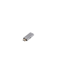 Lanberg AD-HD-DP-01 adaptador de cable de vídeo 0 m HDMI tipo A (Estándar) DisplayPort Plata