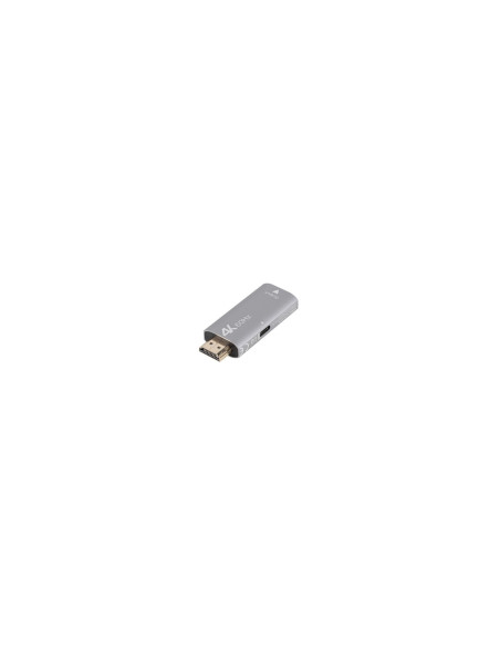 Lanberg AD-HD-DP-01 adaptador de cable de vídeo 0 m HDMI tipo A (Estándar) DisplayPort Plata
