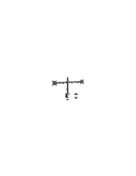 Gembird MA-D2-01 soporte para monitor 81,3 cm (32") Escritorio Negro