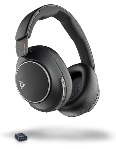 Poly Auriculares Voyager Surround 80 UC USB-C + Adaptador USB-C/A
