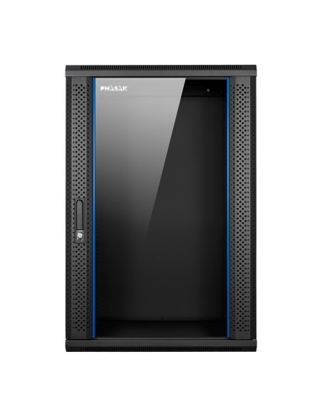 Phasak PHO 2220D armario rack 20U Bastidor de pared Negro
