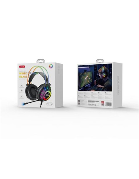 AURICULAR GAMING DIADEMA CON CABLE NEGRO G10 XO