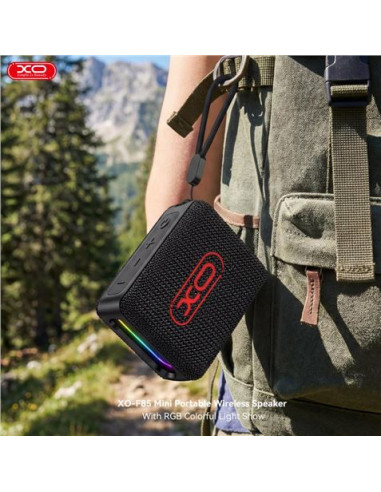 ALTAVOZ BLUETOOTH PORTATIL CON RGB F85 XO
