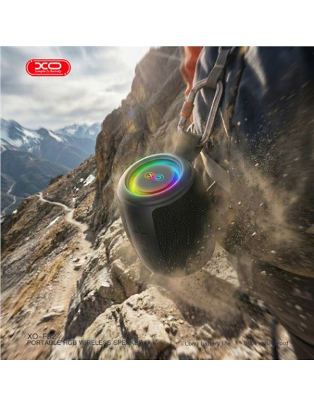 ALTAVOZ PORTATIL ESTILO ``BOOMBOXÂ´Â´ BLUETOOTH CON RGB F82 XO