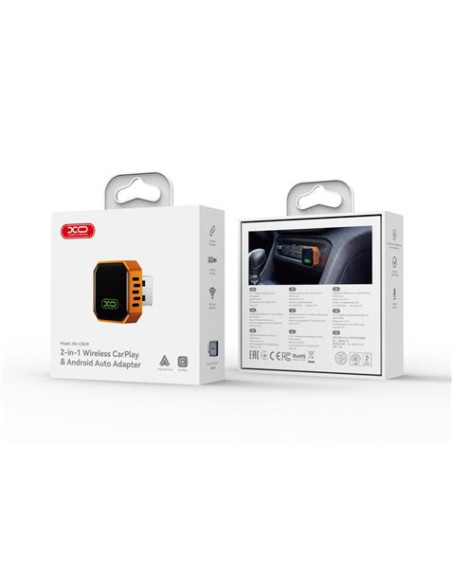 ADAPTADOR INALAMBRICO PARA CARPLAY IOS/ANDROID CZ029 XO