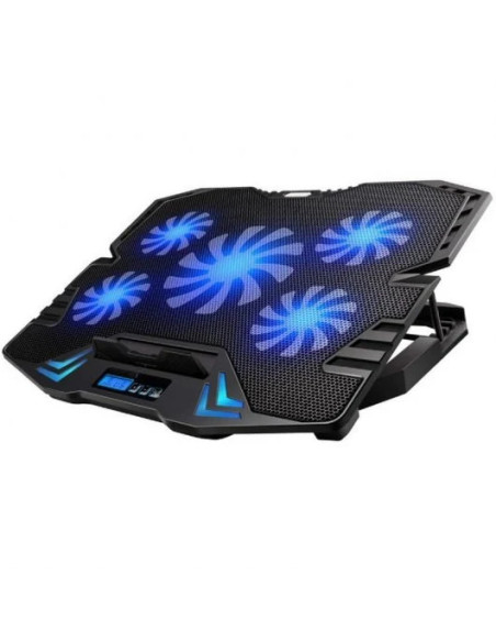 SOPORTE PORTATIL EWENT EW1259 5 VENTILADORES REGULABLES EN VELOCIDAD