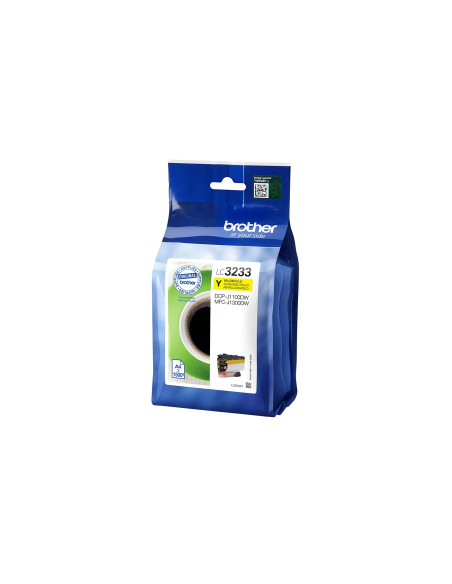 Brother LC-3233Y cartucho tinta original rendimiento estandar amarillo