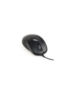 Gembird MUS-6B-01 Raton ambidextro usb tipo a optico 1600dpi negro