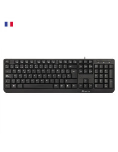 NGS FunkyV3, AZERTY, FR teclado USB Francés Negro