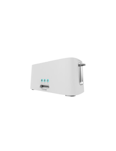 Cecotec 03190 tostadora 4 rebanada(s) 1630 W Blanco
