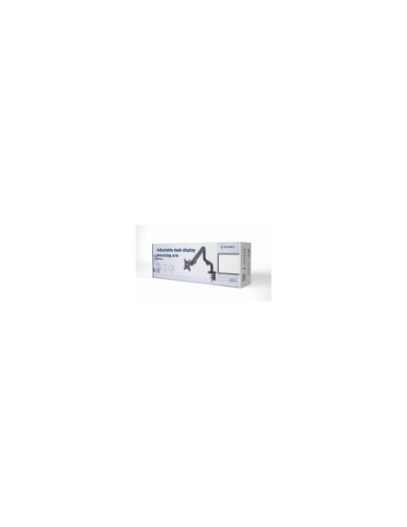 Gembird MA-DA1-02 soporte para monitor 81,3 cm (32") Escritorio Negro