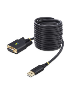 StarTech.com Cable Adaptador USB a Serie de Módem Nulo de 3m -