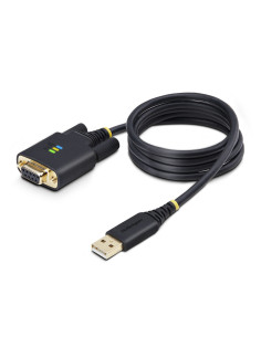 StarTech.com Cable Adaptador USB a Serie de Módem Nulo de 1m -