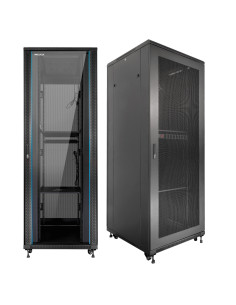 Phasak Armario Rack PRO 19" 47U 800 x 1000 negro con ventilación - PHO 8147