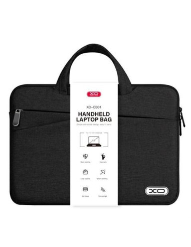 MALETÍN EJECUTIVO PARA PORTATILES HASTA 14" NEGRO