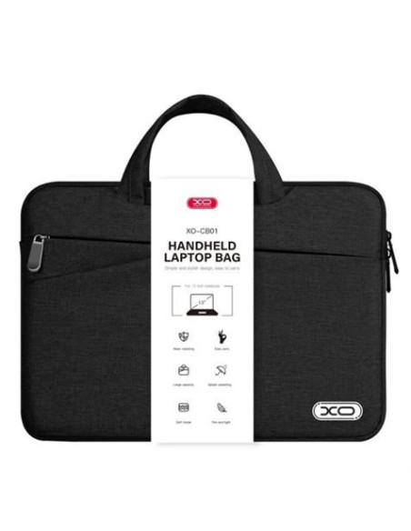 MALETÍN EJECUTIVO PARA PORTATILES HASTA 14" NEGRO