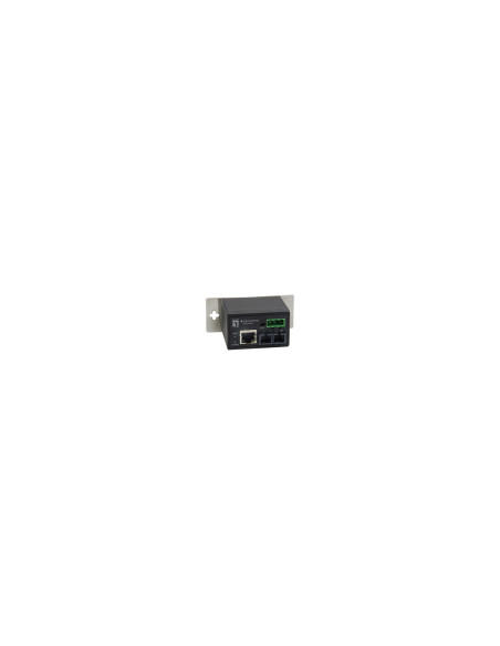 LevelOne IEC-4301 convertidor de medio 100 Mbit/s Monomodo Negro