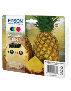 Epson 604 cartucho de tinta 4 pieza(s) Original Rendimiento estándar