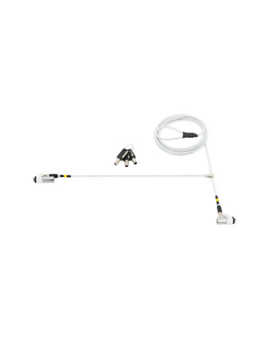 Mobilis 001331 cable antirrobo Blanco 1,8 m