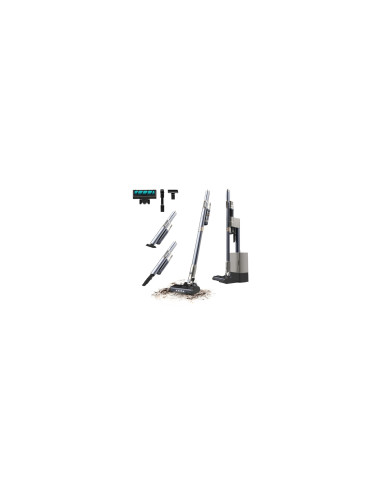 Cecotec A01_EU01_101702 aspiradora de pie y escoba eléctrica Aspiradora escoba 2 en 1 Batería Secar Sin bolsa 650 W Negro 2,5 Ah