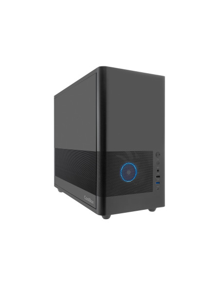 CoolBox CAJA MATX MP2 NEGRA USB-C 3.2 GEN1 VENTILADOR 120 PWM FULL