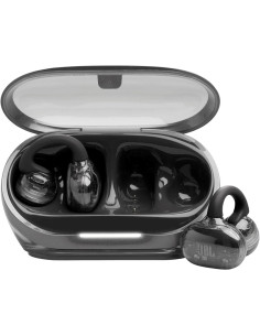 Jbl Soundgear Clips Auriculares Inalámbricos Open Ear Ghost Black