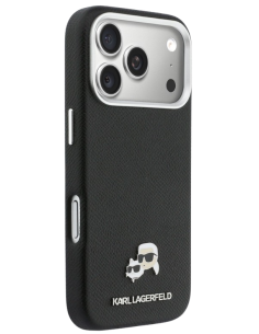 FUNDA IPHONE 17 PRO MAX KARL LAGERFELD COMPATIBLE CON MAGSAFE NEGRA 2