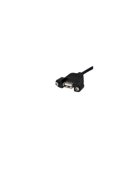 StarTech.com Cable de 30cm USB 2.0 para Montaje en Panel Conexión a