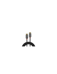Lindy 36484 cable DisplayPort 5 m Negro, Gris 2