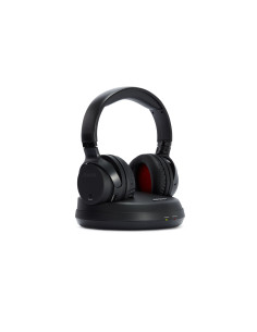 Aiwa WHF-880 auricular y casco Auriculares Inalámbrico Diadema Música Base de carga Negro