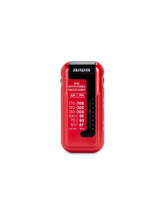 Aiwa R-22RD radio Personal Analógica Rojo