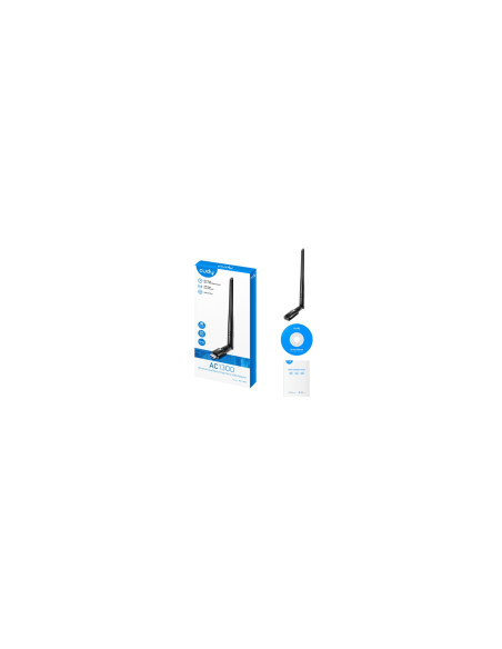 Cudy WU1400 adaptador y tarjeta de red WLAN 867 Mbit/s