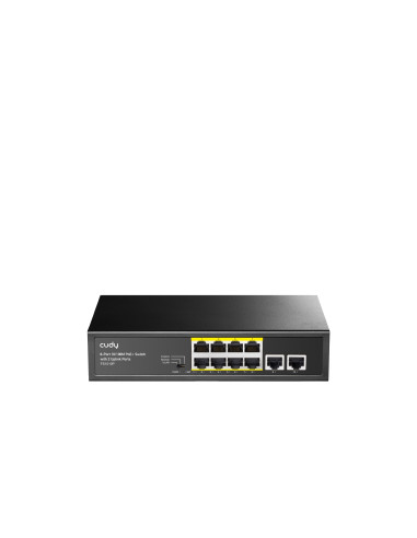 Cudy FS1010P switch Fast Ethernet (10/100) EnergÍ­a sobre Ethernet