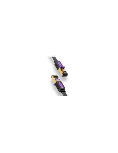 Vention Cable de Red RJ45 STP ICABF Cat.7/ 1m/ Negro