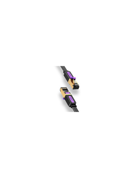 Vention Cable de Red RJ45 STP ICABF Cat.7/ 1m/ Negro