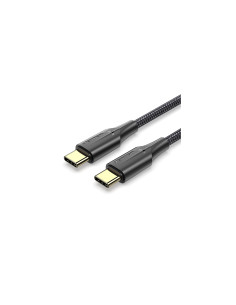 Vention Cable USB 2.0 Tipo-C 3A TAUBH/ USB Tipo-C Macho - USB Tipo-C Macho/ 2m/ Negro