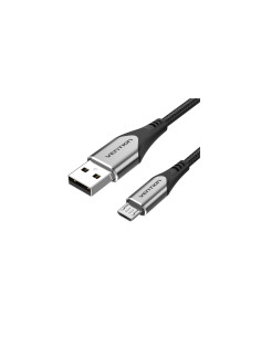Vention Cable USB 2.0 3A COAHG/ USB Macho - MicroUSB Macho/ 1.5m/ Gris