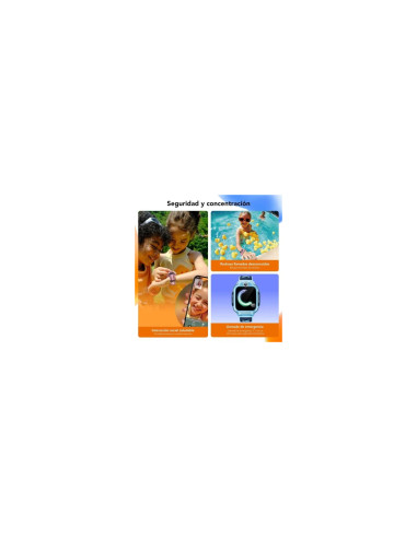 imoo Z3 Relojes inteligentes y deportivos para niños Digital Azul GPS (satélite)