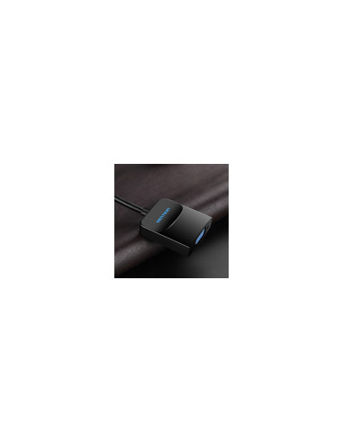 Vention Cable Conversor HBFBB/ Displayport Macho - VGA Hembra/ 15cm/ Negro