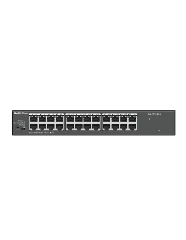 Ruijie Networks RG-ES124G-L switch No administrado L2 Gigabit Ethernet (10/100/1000) Negro