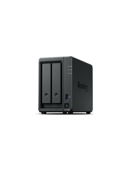 Synology DiskStation DS725+ servidor de almacenamiento NAS Ryzen Embedded R1600 4 GB DDR4 0 TB Negro