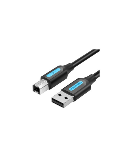 Vention Cable USB 2.0 Impresora COQBI/ USB Tipo-B Macho - USB Macho/ 3m/ Negro